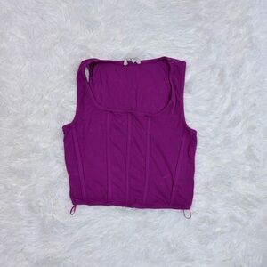 Purple Sleeveless Top